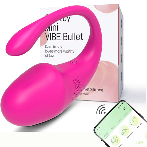 APP Remote Control G-spot Panty Vibrator Long Distance Bluetooth