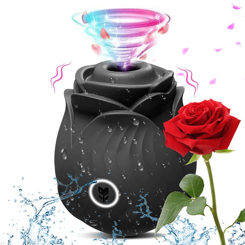 The Iconic Rose – Luxury Clitoral Suction Vibrator