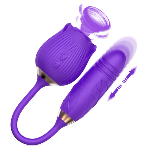 The Iconic Rose – Luxury Clitoral Suction Vibrator