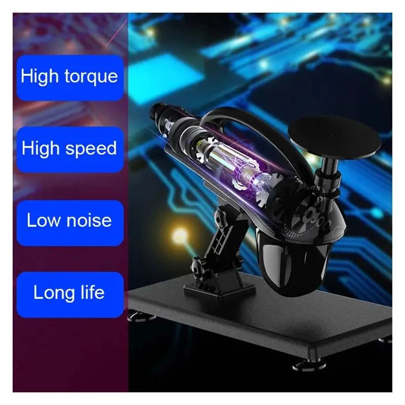 45mm Stroke Automatic Telescopic Sex Machine DIY Female Sex Toy 3XLR