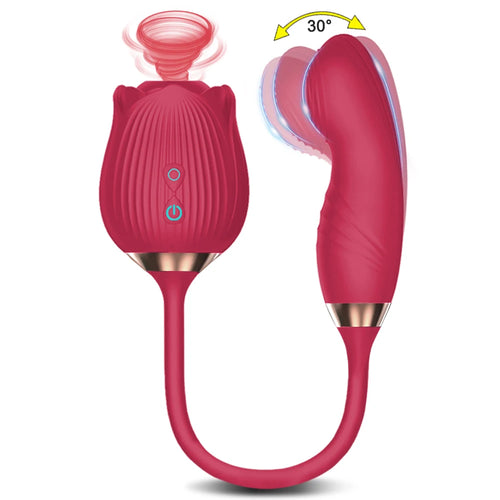 The Iconic Rose – Luxury Clitoral Suction Vibrator