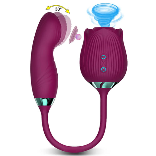 The Iconic Rose – Luxury Clitoral Suction Vibrator
