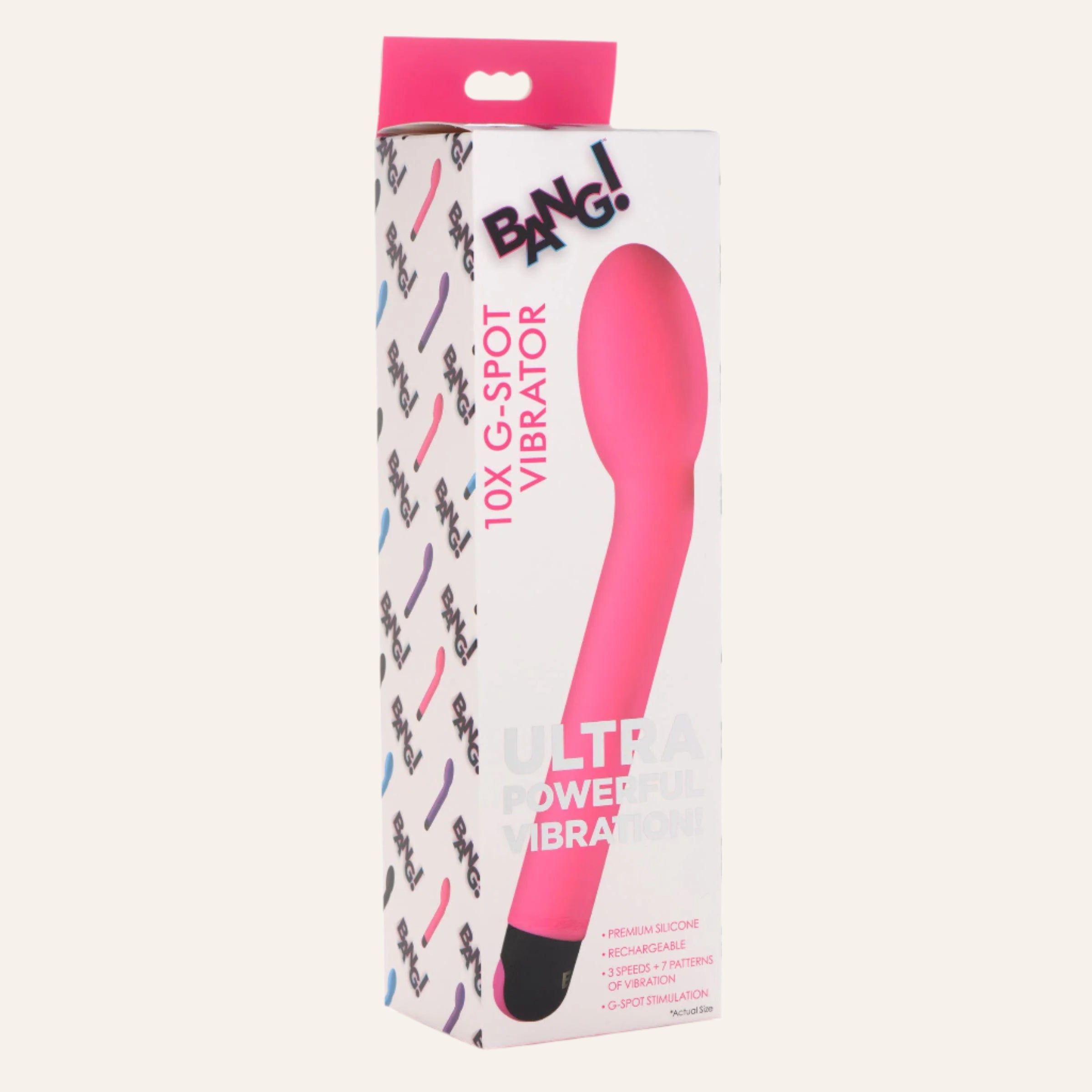 10X G-Spot Vibrator - Pink