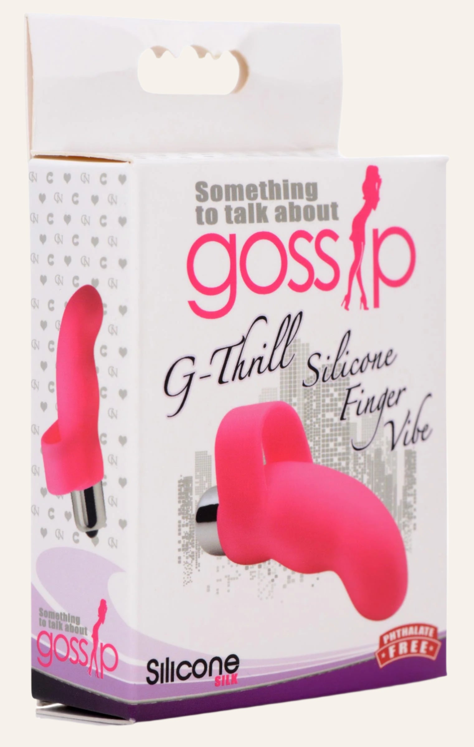 G-Thrill Silicone Finger Vibe - Magenta
