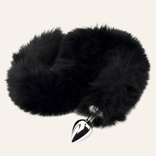 Furry Fantasy Black Panther Tail Butt Plug