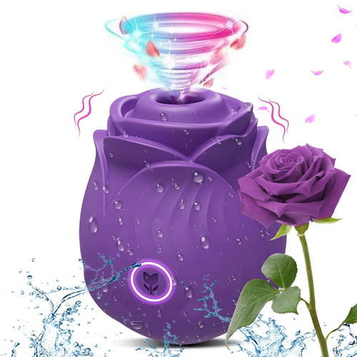 The Iconic Rose – Luxury Clitoral Suction Vibrator