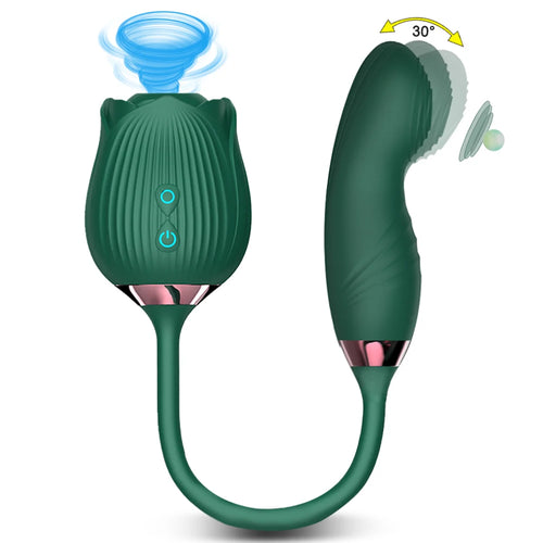 The Iconic Rose – Luxury Clitoral Suction Vibrator