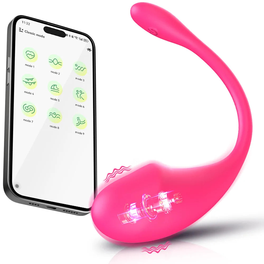 Vibrating Egg Vagina Ball Wearable Vibrator Panties APP Vibrator Love